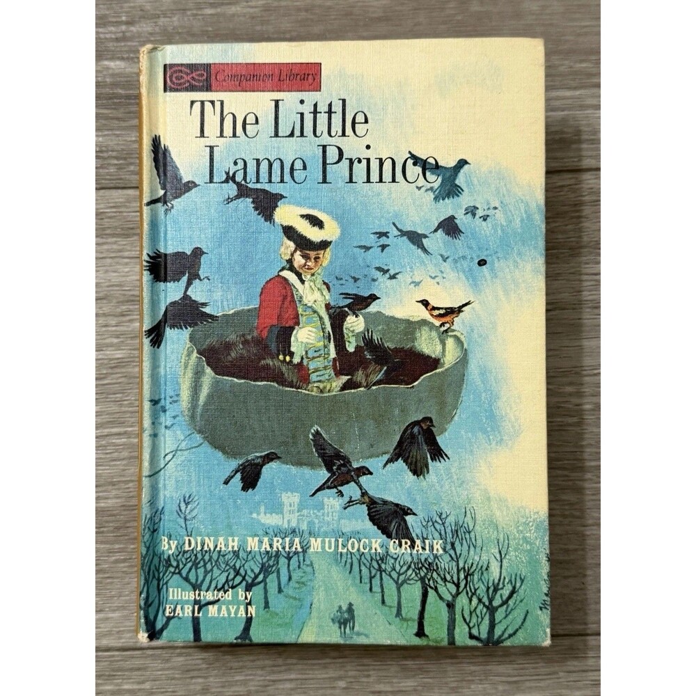 The Little Lame Prince Dinah Maria Mulock Companion Library Hardcover 1965